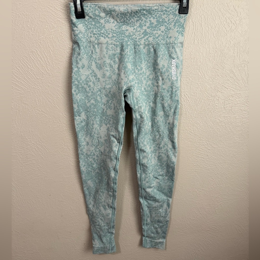 Gymshark Blue Animal Print Leggings